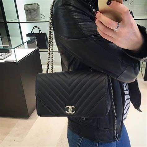 chanel chevron gabrielle bag|chanel statement flap.